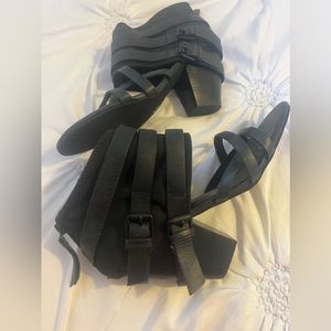 Matisse Seattle Black Sandal Bootie 8M